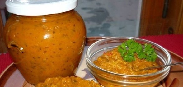 Кабачковая икра на зиму с уксусом