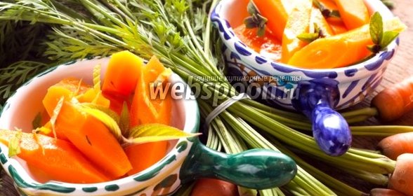 Морковь маринованная по-пьемонтски