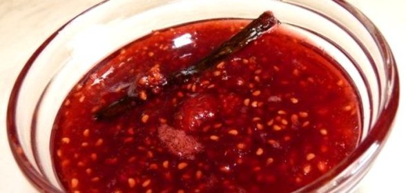 Малина с сахаром на зиму