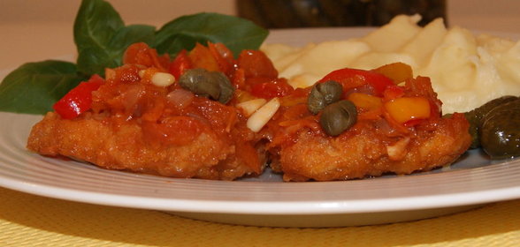 Рыба под овощным маринадом/рецепт выходного дня/