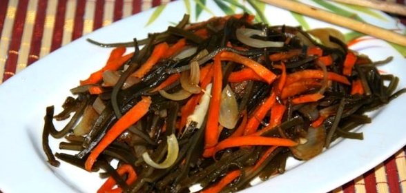 Морская капуста по-корейски