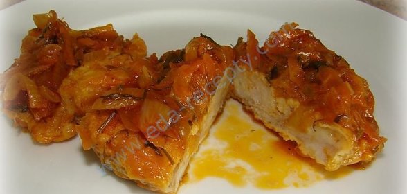 Рыба Пикша жареная в маринаде