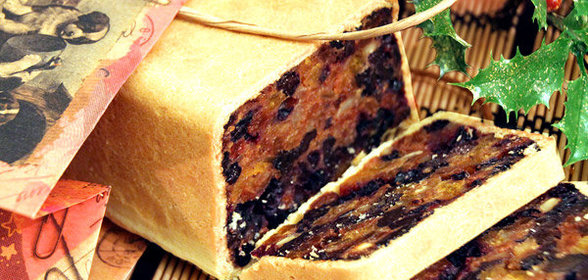 Новогодний Black Bun