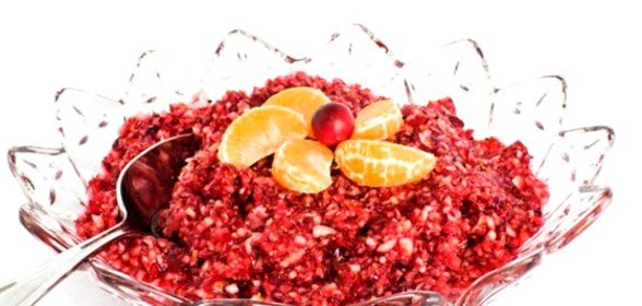 Заправка из бразильских орехов и клюквы