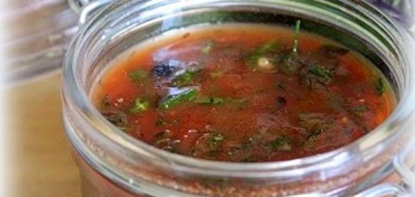Соус из томатного сока к шашлыку
