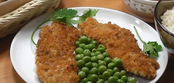 Шницель из вымени