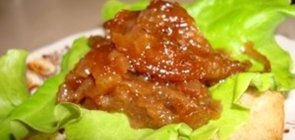 Сладкий луковый соус