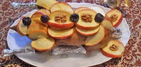 Рождественский гусь по старинному рецепту