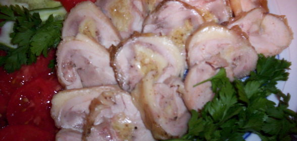 Ножки с сыром и чесноком