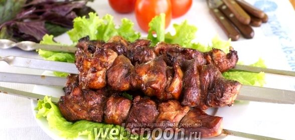 Шашлык в соевом соусе