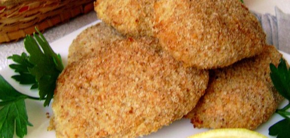 Рыбные котлеты-пикантные -с сыром и копченой паприкой