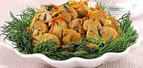 Грибы по-гречески