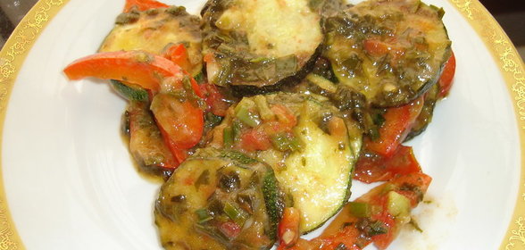 Кабачки по-гречески