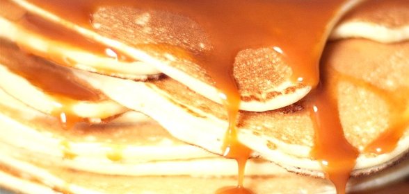 Панкейки с топленым маслом