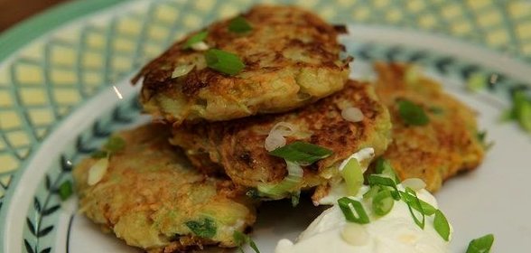 Оладьи из овощей