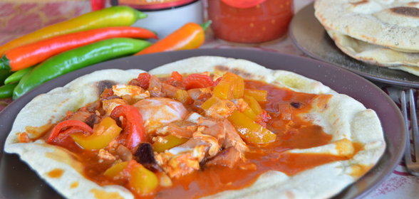 Яичница по-мексикански