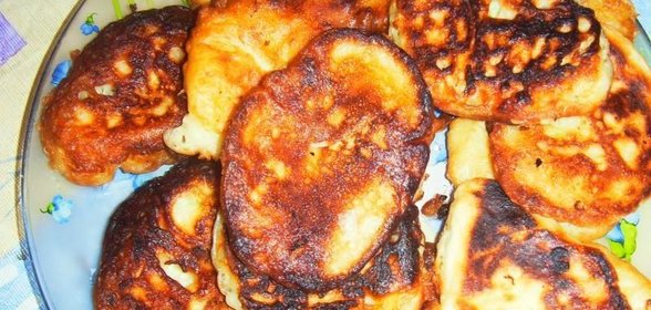 Кабачковые оладьи на кефире