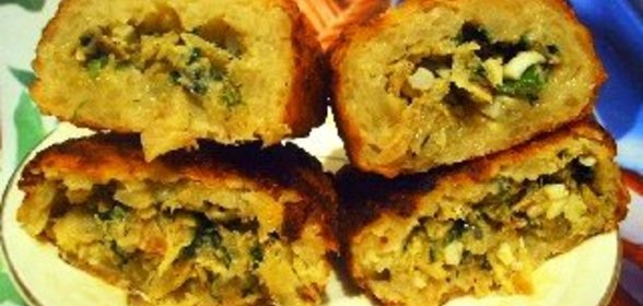Зразы с рыбной начинкой