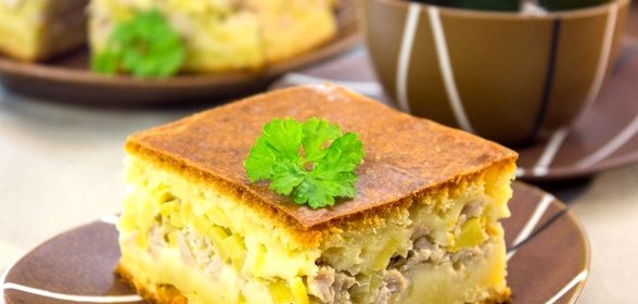 Мясной пирог