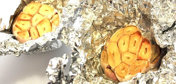 Чеснок запеченный в духовке