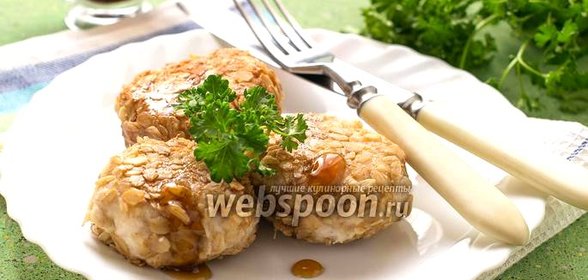Котлеты куриные с крахмалом