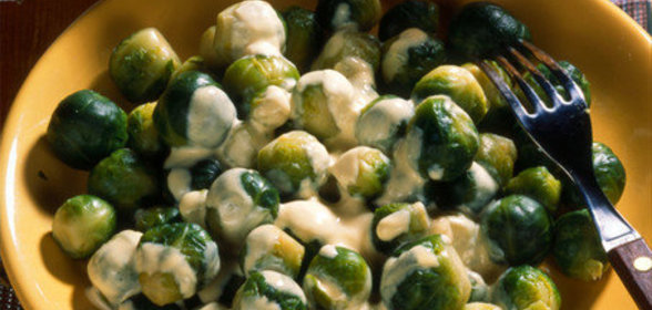 Капуста с сырным соусом