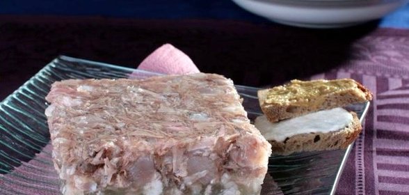Холодец из свинины и курицы