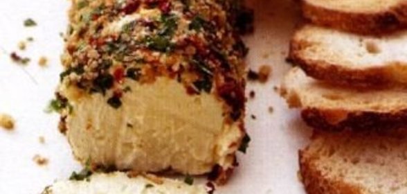 Сырные тосты с грушами