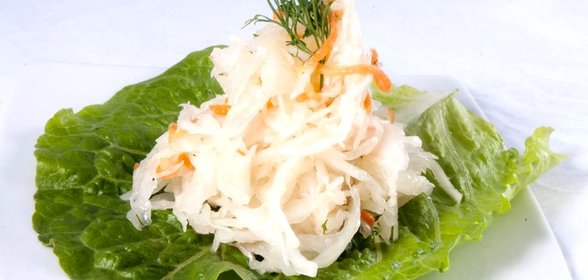 Капуста, квашеная по-деревенски