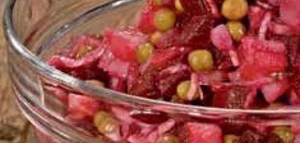 Винегрет с квашеной капустой