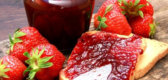 Клубничное варенье с желатином