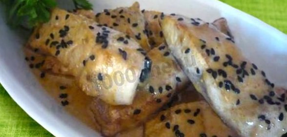 Желтохвост в пряном маринаде