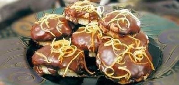 Апельсиновое печенье