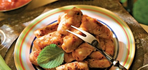Кальмары в маринаде