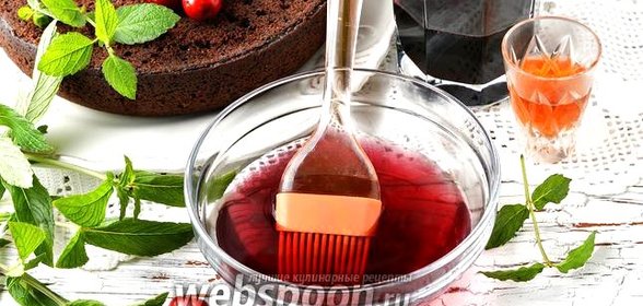 Пропитка из варенья для бисквитных коржей