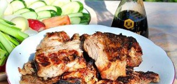 Свинина в медово-имбирном маринаде