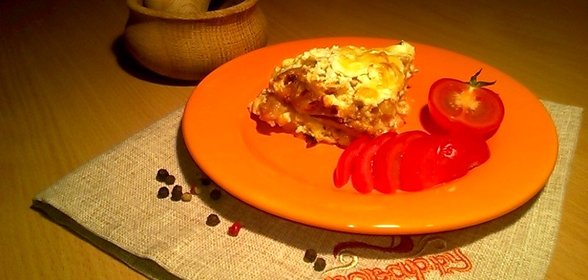 Кабачки в духовке под сметанным соусом