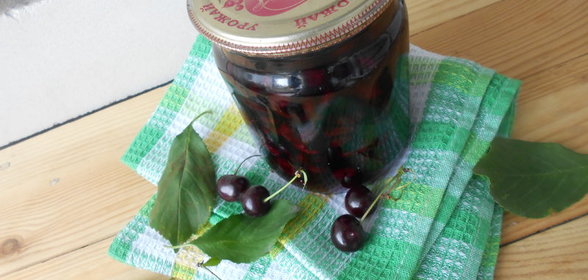 Вишня впрок для пирога