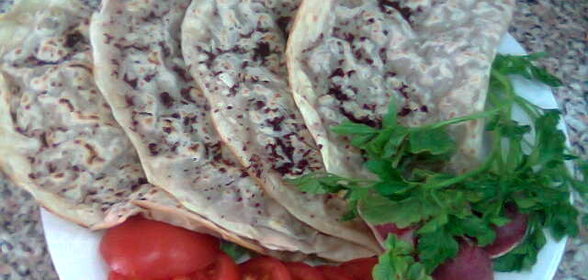 Кутабы с мясом