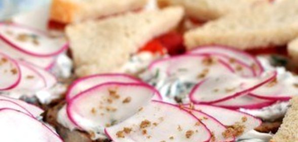 Быстрая закуска к шампанскому