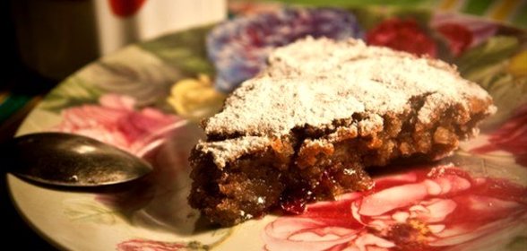 Коврижка с вареньем