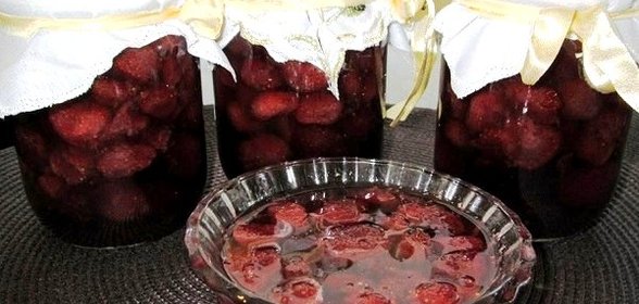Варенье из клубники по-французски