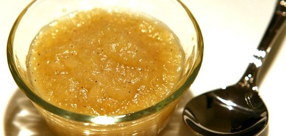 Соус из яблочного пюре