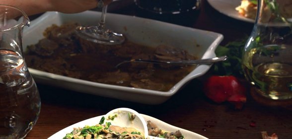 Вешенки по‑кахетински