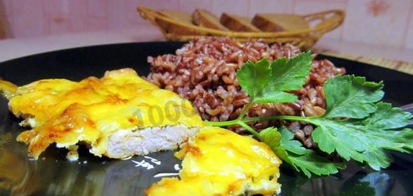 Курица с сыром в духовке