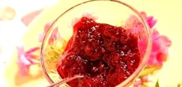 Малиновое варенье густое