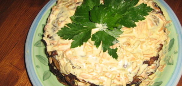 Печеночный тортик