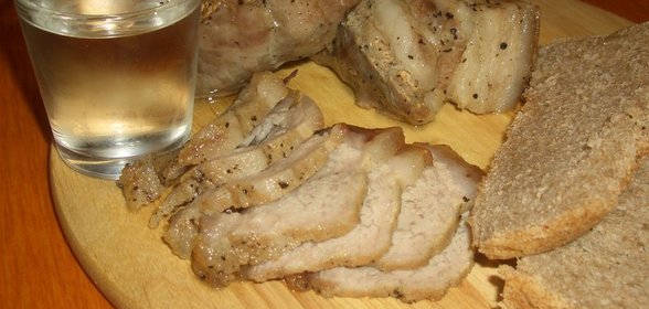 Свиная прослойка для бутербродов