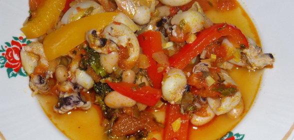 Жаркое из каракатицы