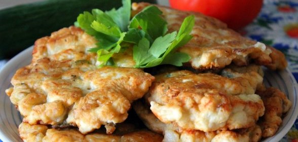 Оладьи из рубленой курицы или ленивые отбивные